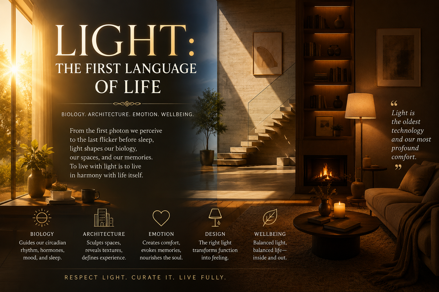 Light: The First Language of Life