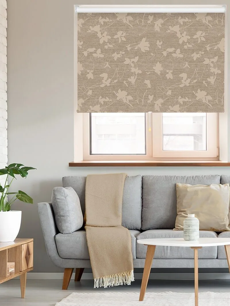 Roller Blinds fitted on a window