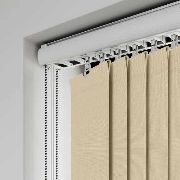 Vertical Blinds fitted on a window